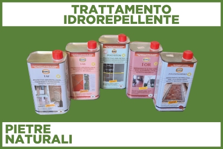 Trattamento Idrorepellente per Pietra