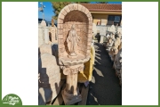 Nicchia completa con statua e colonna marrone 349,00€