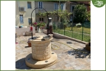 Pozzi da Giardino in Polvere di Marmo e Cemento