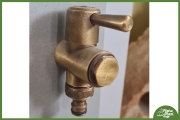 Rubinetto a Spalla 10 Ottone Brunito 49,00€