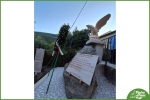 Aquile da Giardino in Polvere di Marmo