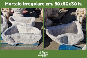 Mortaio Irregolare h. 30