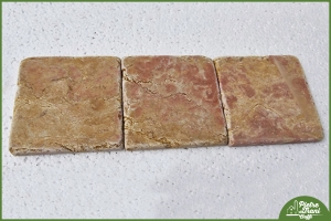 Piastrelle in Marmo Giallo Reale Rosato 10x10