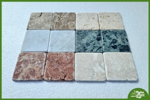 Piastrelle in Marmo Colorazioni Miste 10x10