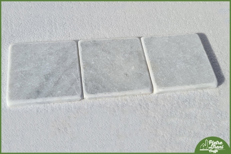 Piastrelle in Marmo Bianco Carrara 10x10