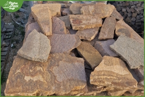 Porfido Rosso da Pavimento Mosaico sp. cm. 3-5