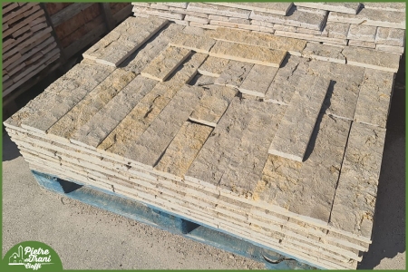Spaccatello Travertino Noce da Rivestimento 