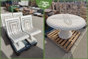 Tavolo Rotondo con Mosaico + 4 Sedie 1499,00€